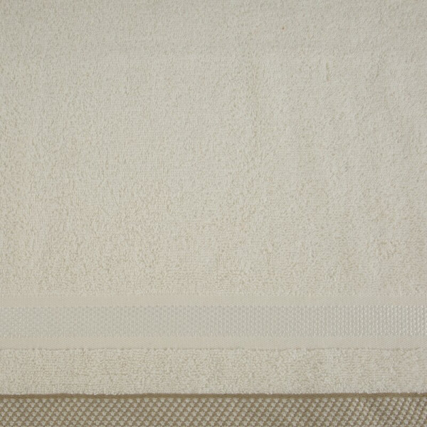 Ręcznik Abbie 40x60 kremowy 500 g/m2 frotte bawełniany