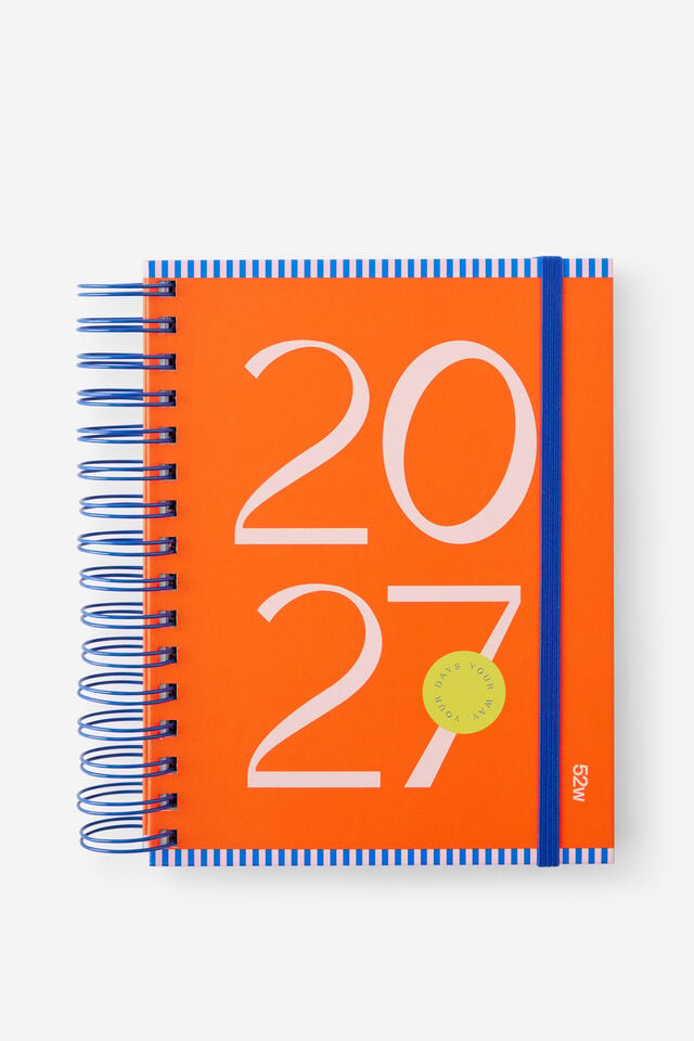 2027 A5 Weekly Bright Days Diary