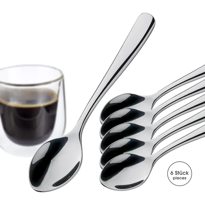 Espresso-Löffel 6er-Set Roma