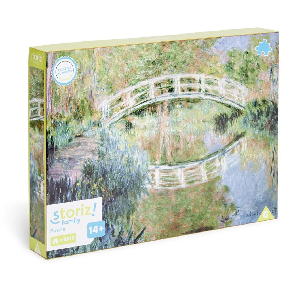 Puzzle ado 1000 pièces peinture pont