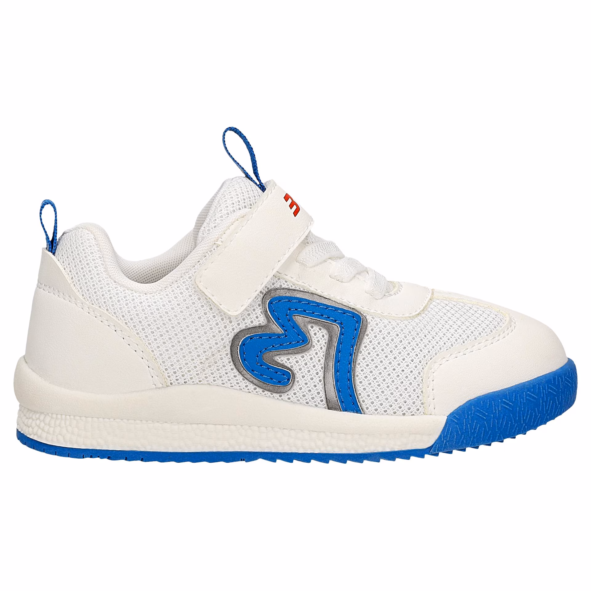 Biało-niebieskie sneakersy BARTEK 87012-16