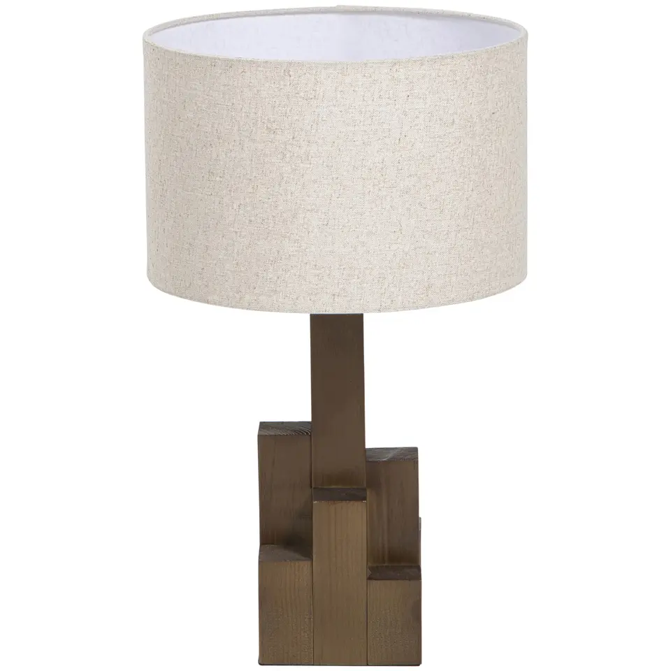 Tafellamp May naturel E27 - 46x28x28 cm