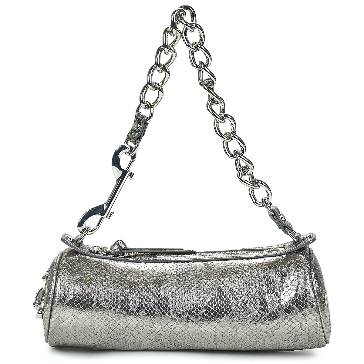 Vivienne Westwood - CINDY CYLINDER BAG - Silver