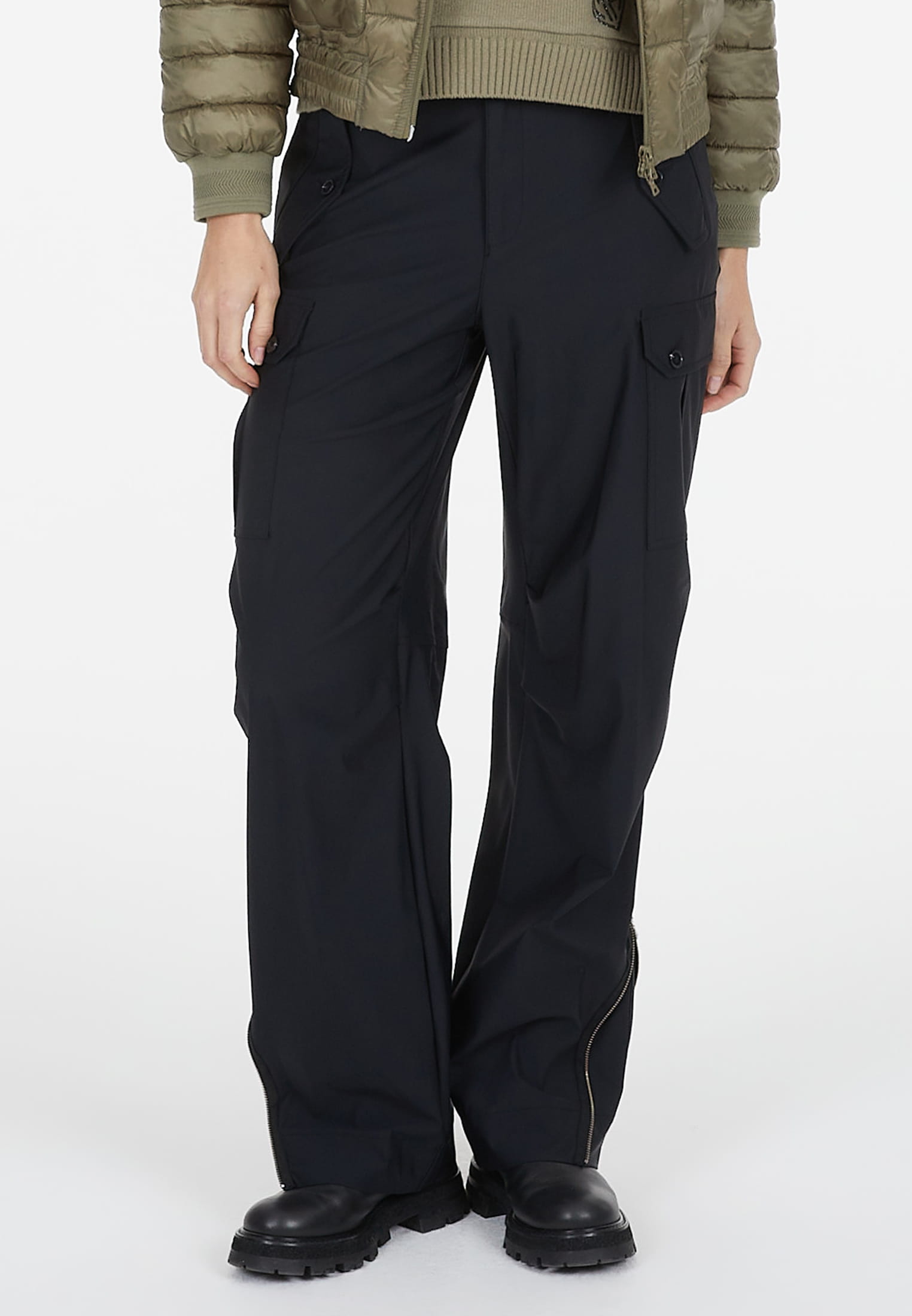 Cargohose aus Jersey