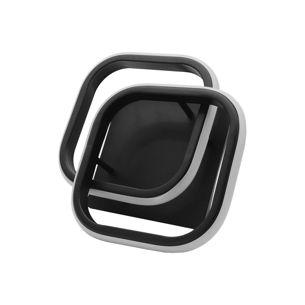 Lampa sufitowa CASPER czarno-biała LED 2x24W Neutralna biel 2350lm IdeaLED