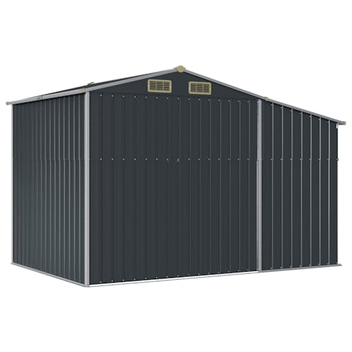 NNEVL Garden Shed Anthracite 277x192.5x179 cm Galvanised Steel