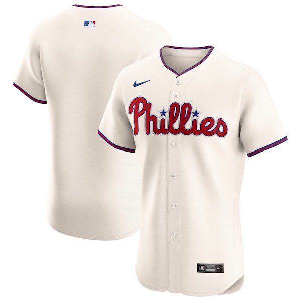 Philadelphia Phillies Nike Alternate Elite Jersey - Cream