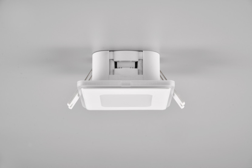 Oprawa wpuszczana NIMBUS kwadratowa biała LED 5W 3000K 450lm IP44 Trio