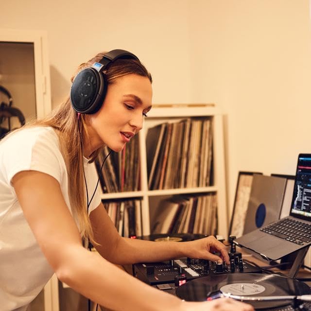 Sennheiser HD 600 - Audiophile Open-Back Dynamic Wired Headphones Over Ear with Natural Soundstage and Premium Comfort for Music Lovers  Open Metal Earpiece Covers  Black