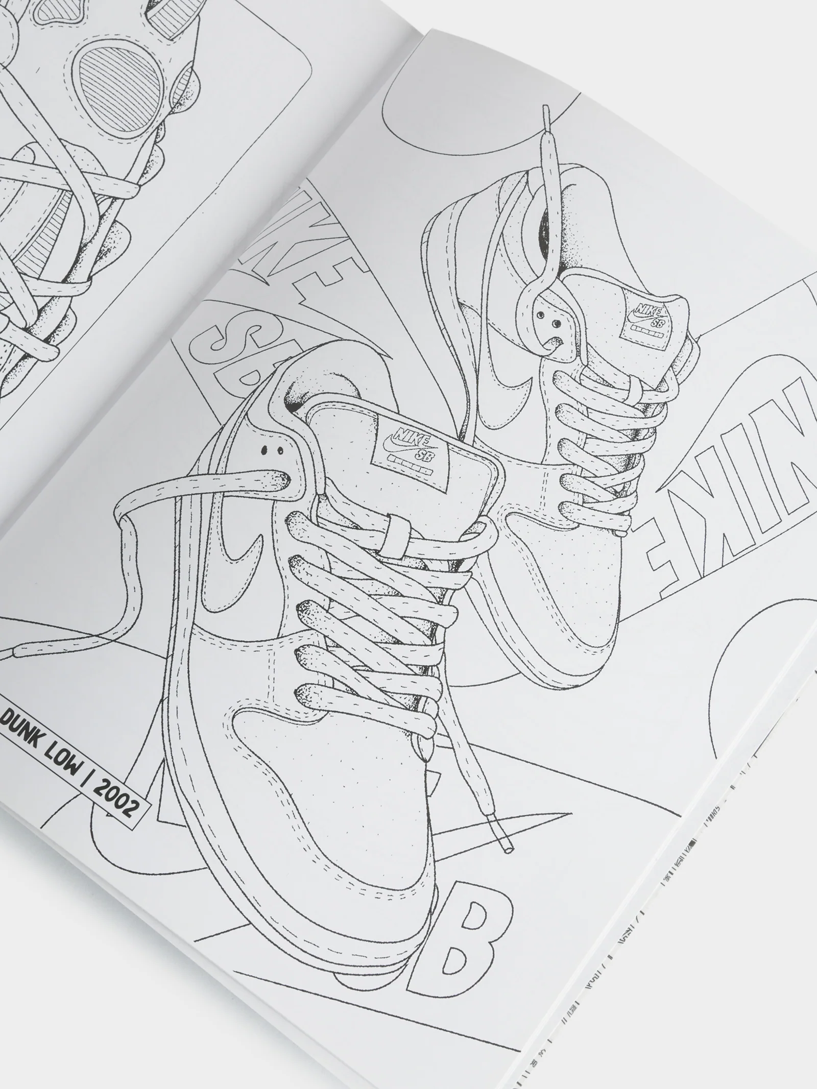 Sneaker Colouring Book