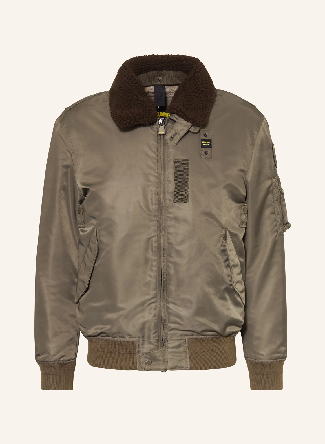 Blauer Blouson MARSHALL mit DUPONT™ SORONA®-Isolierung