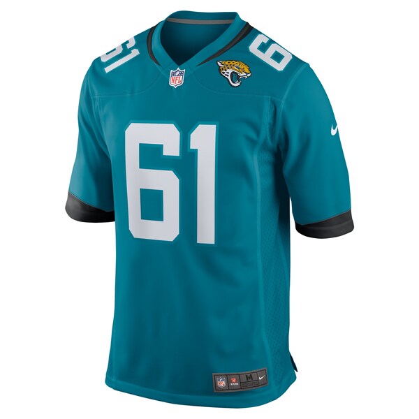 Jerome Carvin Jacksonville Jaguars Nike Team Game Jersey -  Teal