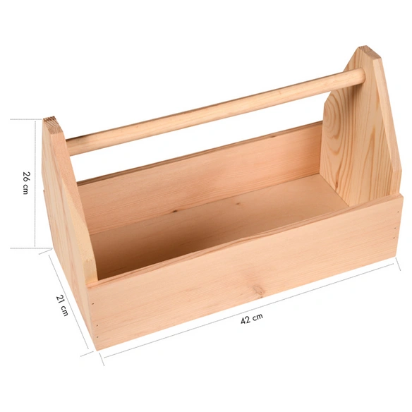 Aufbewahrungskiste, BxHxL: 38,5 x 28,5 x 13 cm, Bambus