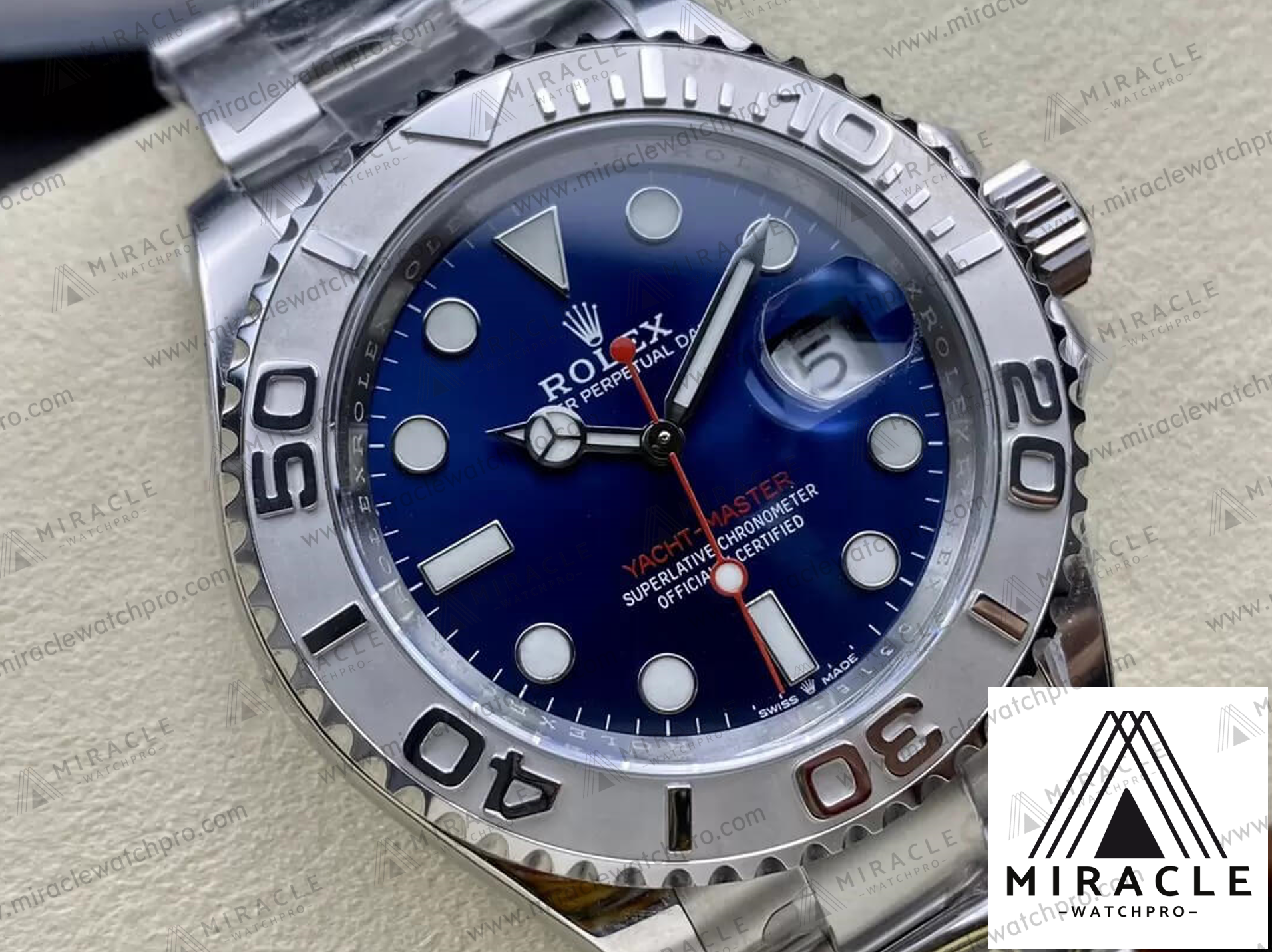 ROLEX-Yacht Master-ref.M126622-0002-Elite Clone-40mm-Replica Watch