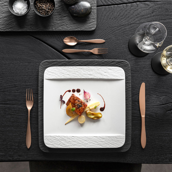 Villeroy&Boch Talerz Manufacture Rock Blanc 28cm obiadowy