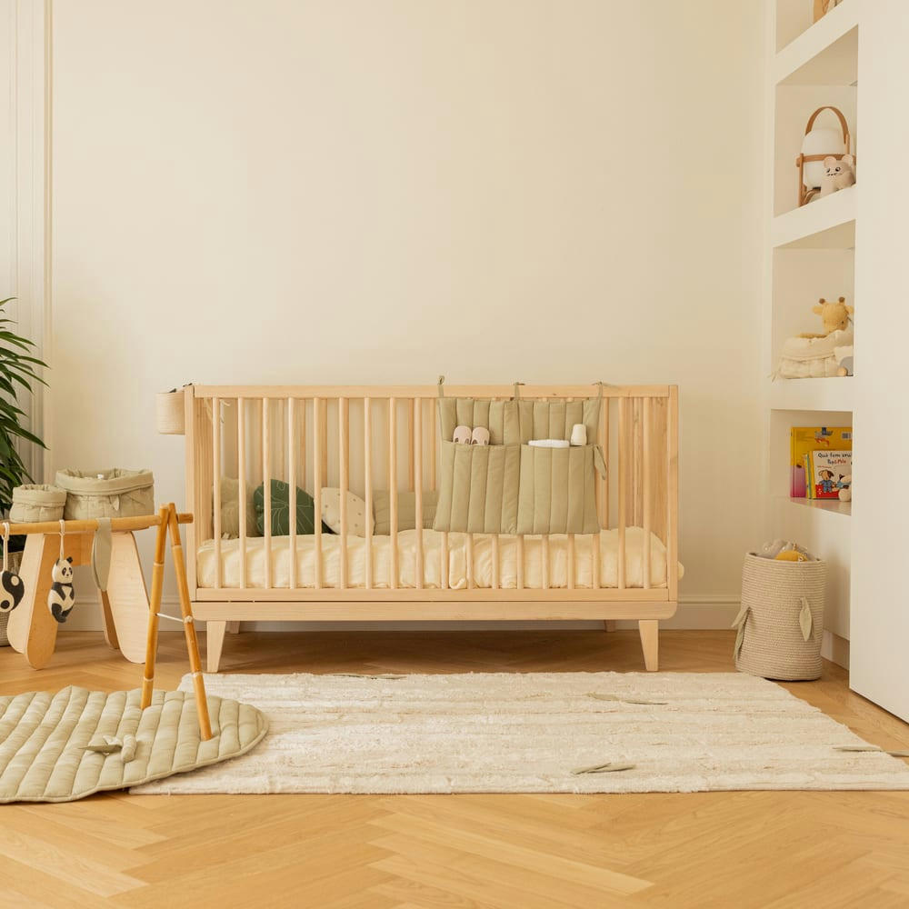 BAMBOO - Tapis lavable Bamboo Forest Naturel 120x160 cm