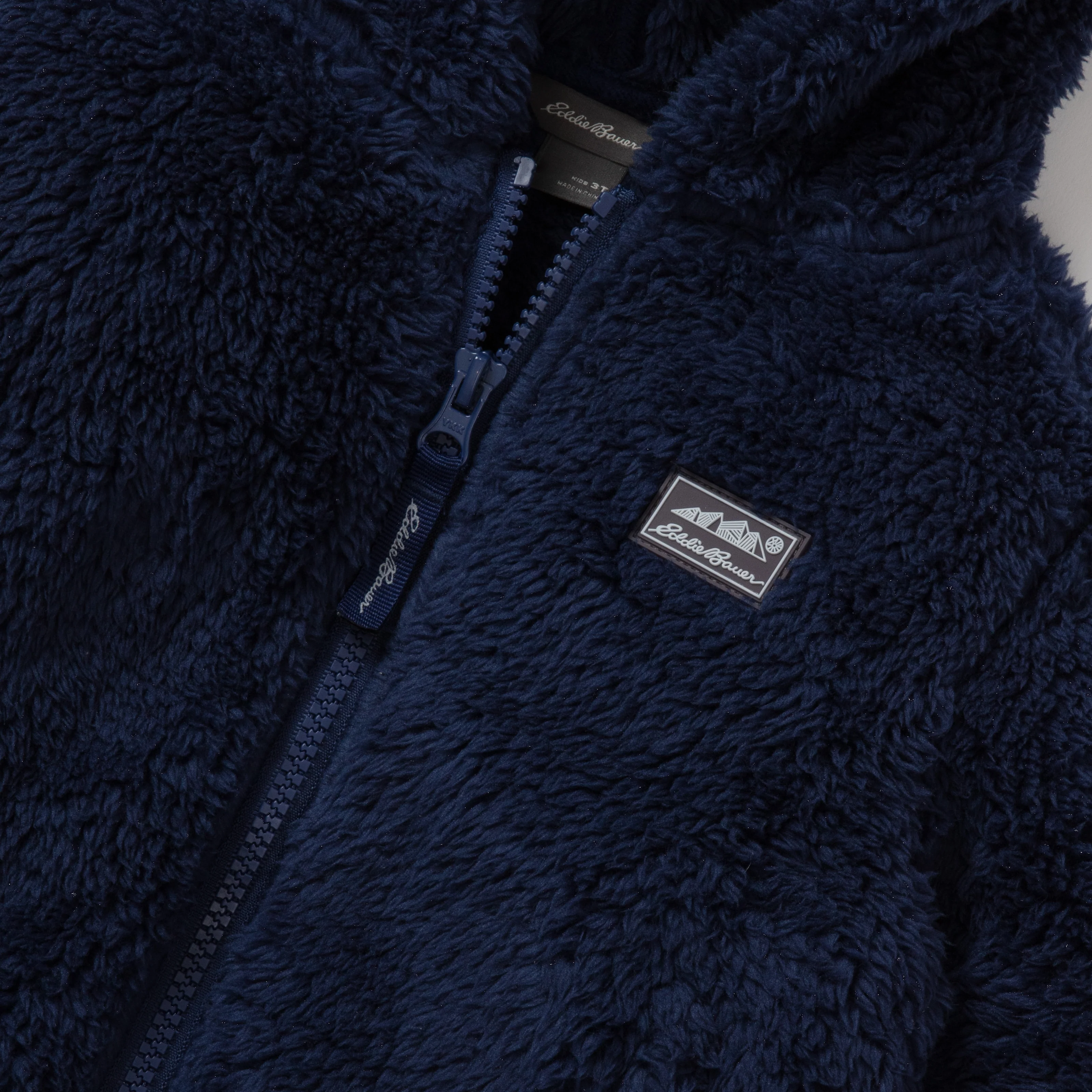 Toddler Quest Fleece Plush Hooded Jacket
