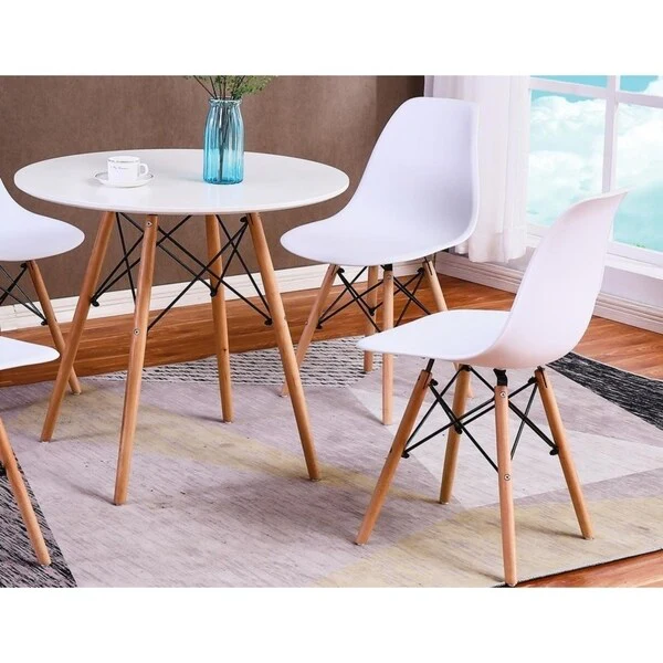 Best Master Furniture Mid Century Modern Dining Side Chairs (Set of 4)
