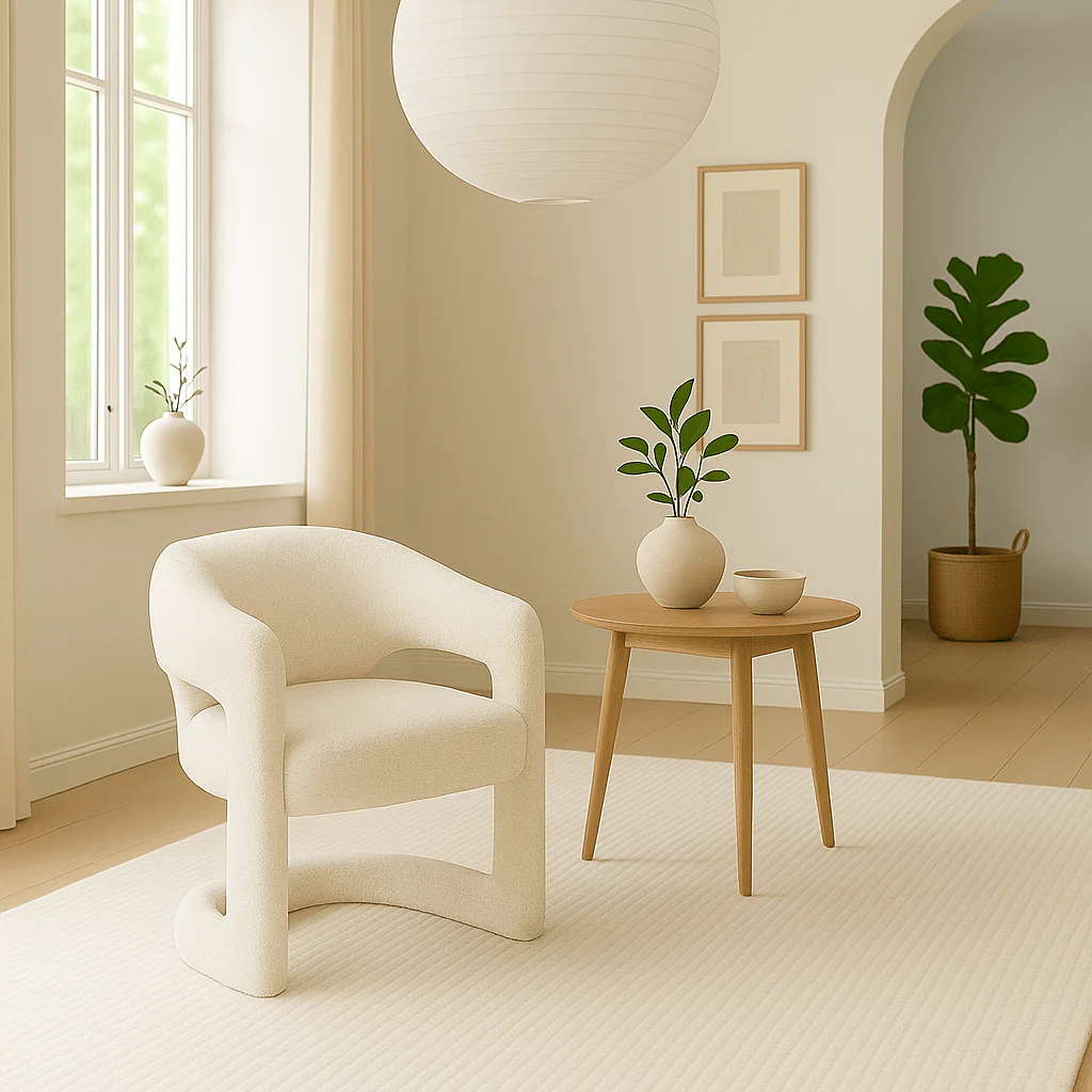 Poltrona Branca 66x65x82 MALVA