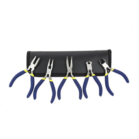 Modelcraft Mini Plier Set with Case