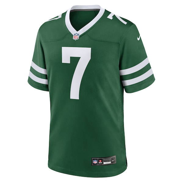 Justin Fields New York Jets Nike Game Player Jersey - Legacy Green