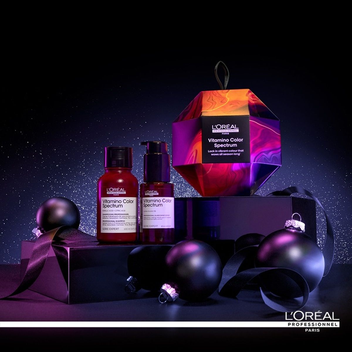 L'Oreal Professionnel Vitamino Color Spectrum Bauble Gift Set