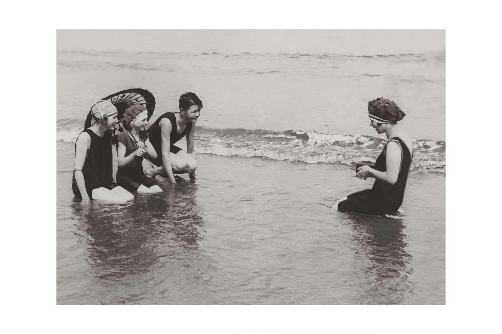 MER - Photo ancienne noir et blanc mer n°54 alu 40x60cm