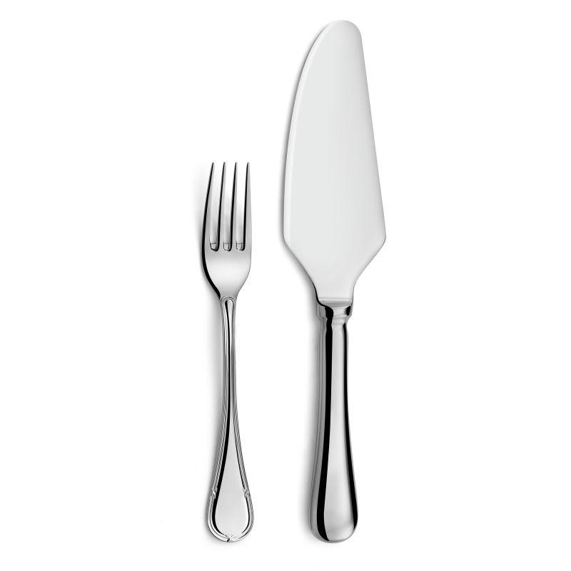 VENDOME - Service à dessert en Acier Inoxydable