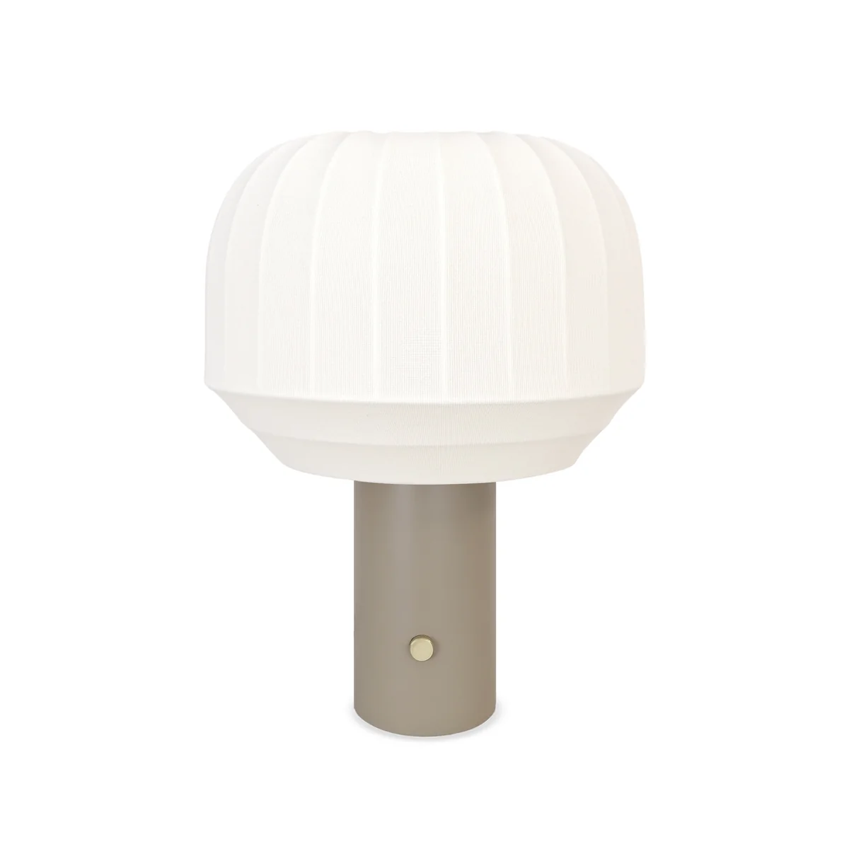 Northern - Tradition Tischleuchte, Ø 29 cm / H 39 cm, off-white / graubeige