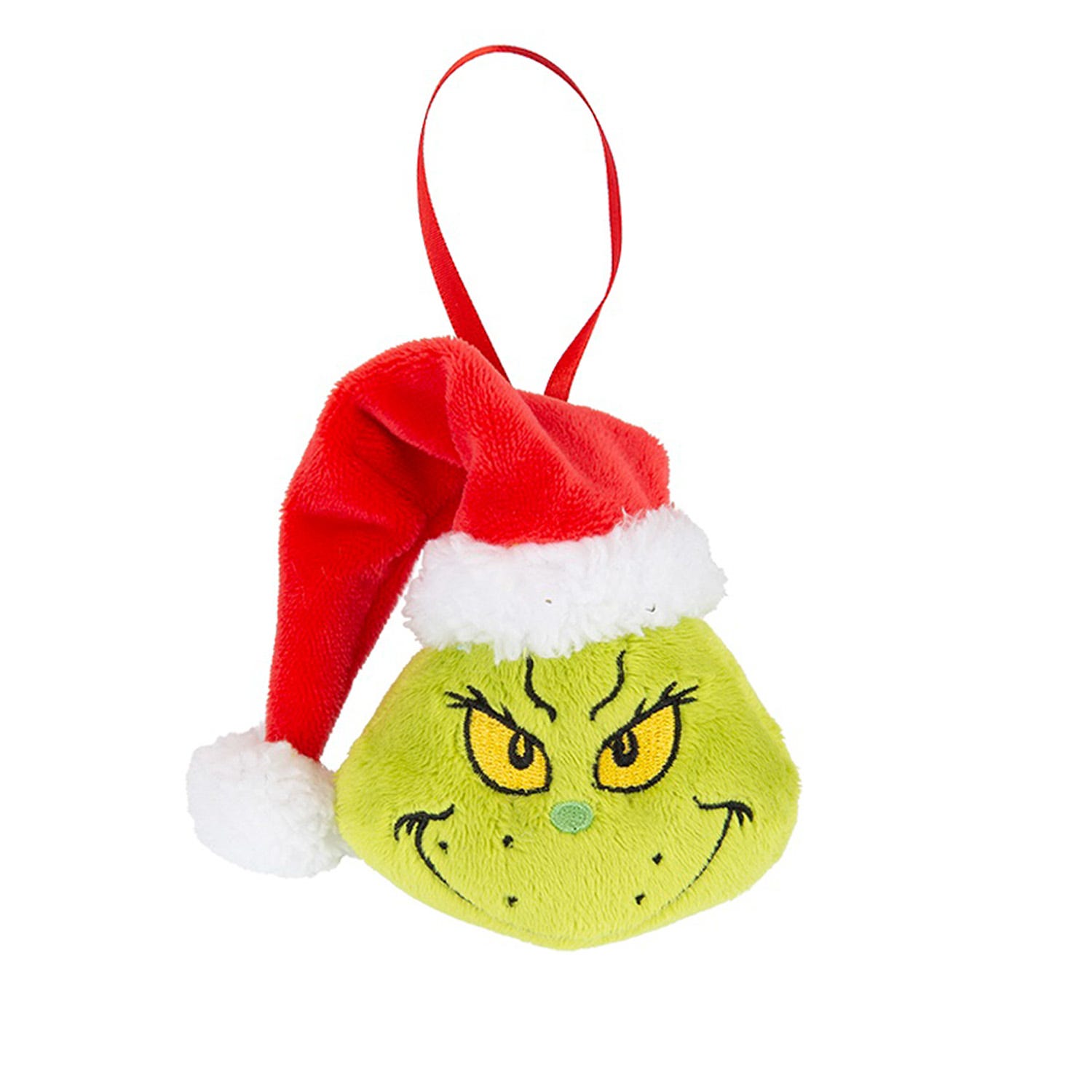 Pallina natalizia peluche Grinch da appendere