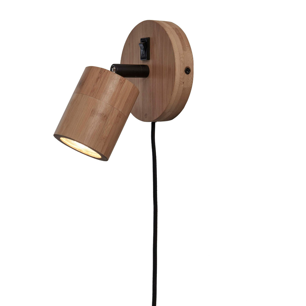 GOOD&MOJO wandlamp Java - bruin - Ø32cm