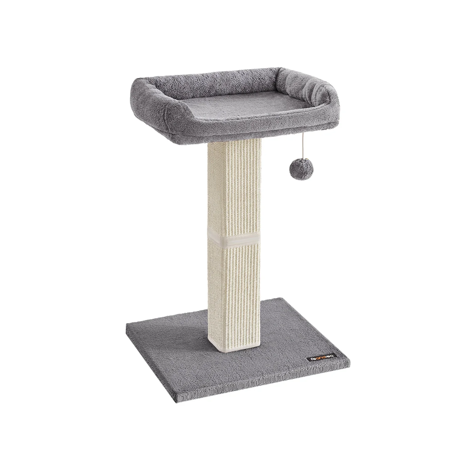 Griffoir pour chat avec pompon