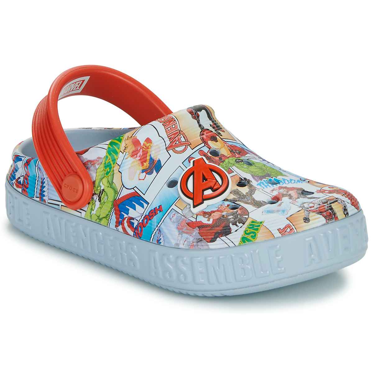 Crocs - Avengers Off Court Clog K - Grey / Multicolour