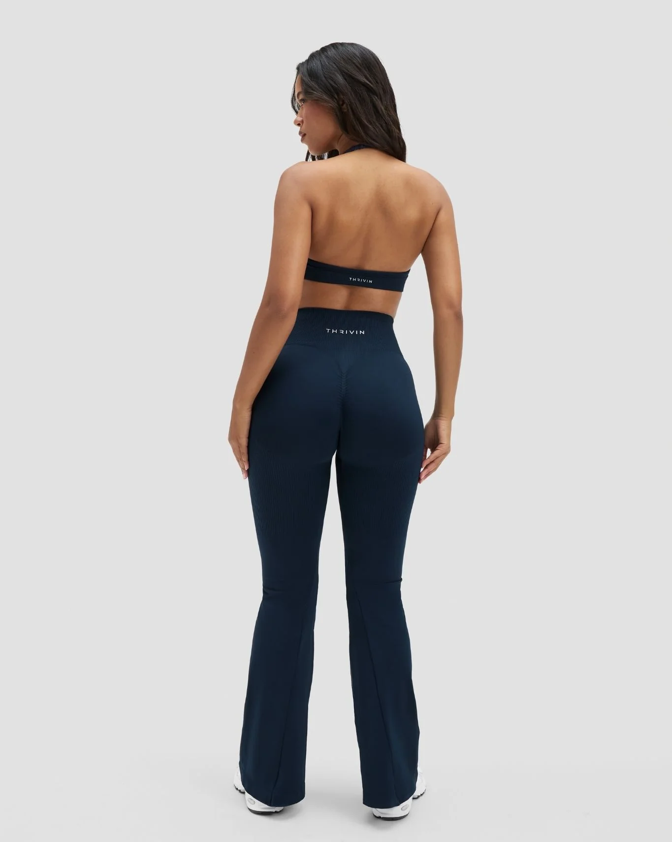 Elevate™ Sculpting High Waist Scrunch Flare | Midnight Navy