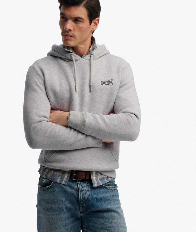 Vintage Logo Embroidered Hoodie