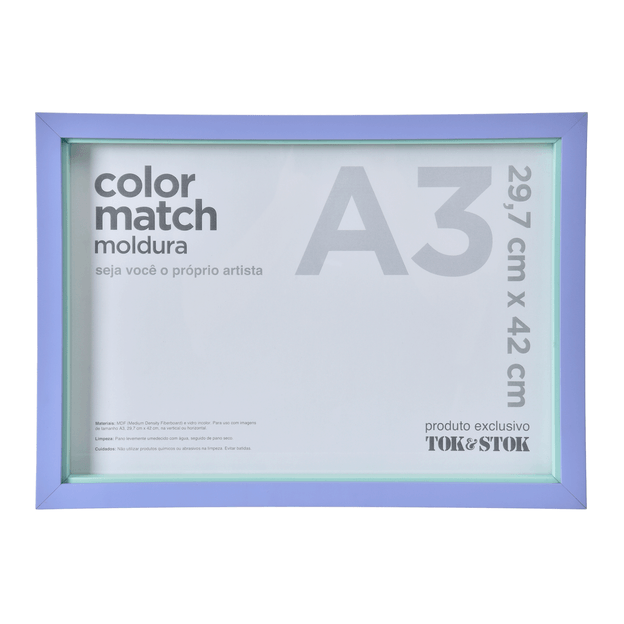 MOLDURA A3 29 CM X 42 CM COLOR MATCH