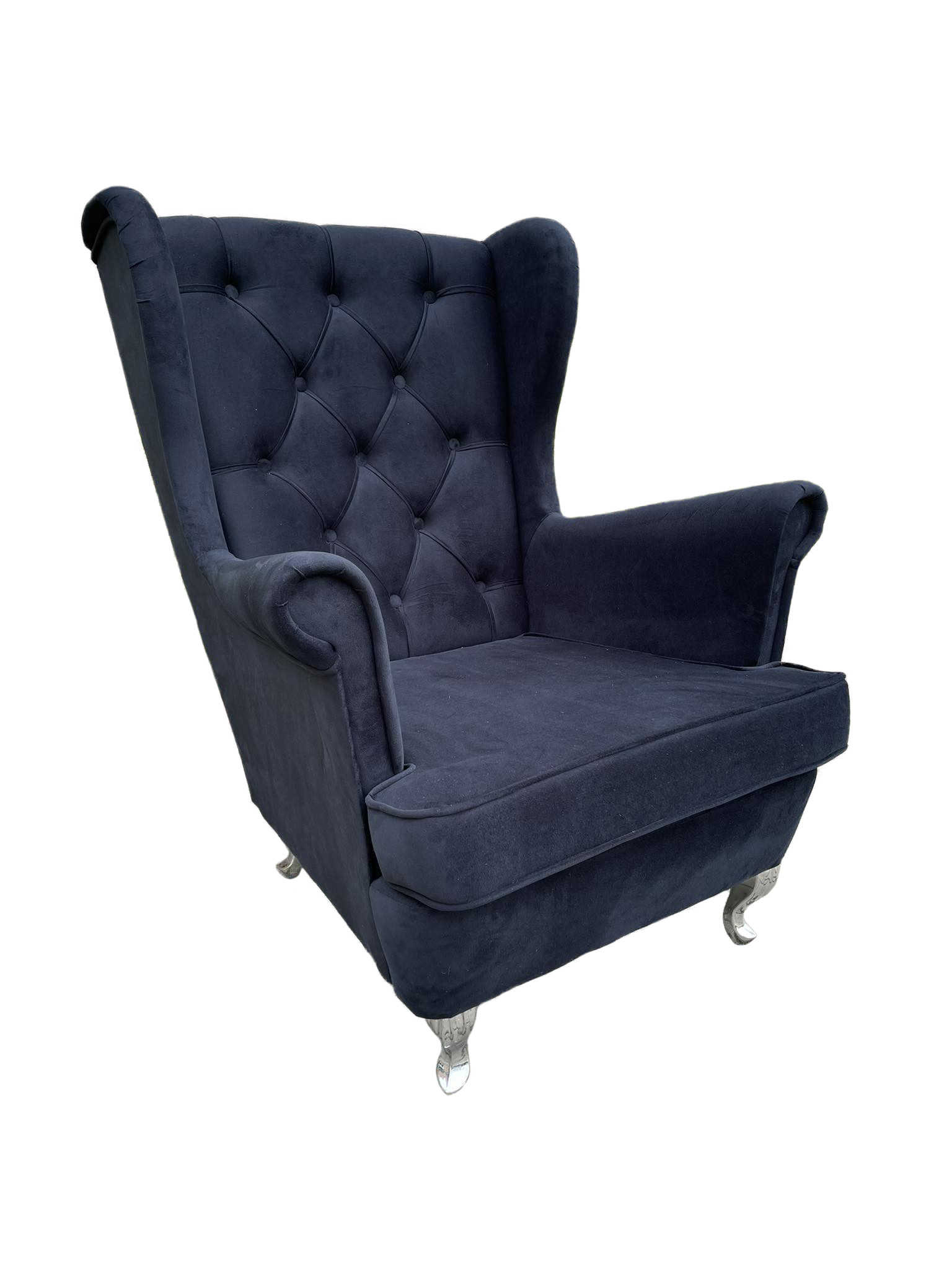 Fotel uszak Classic czarny