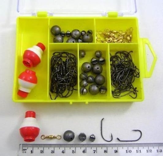Wilson 143pc Trout Pack In Fishing Tackle Box - Tackle Kit