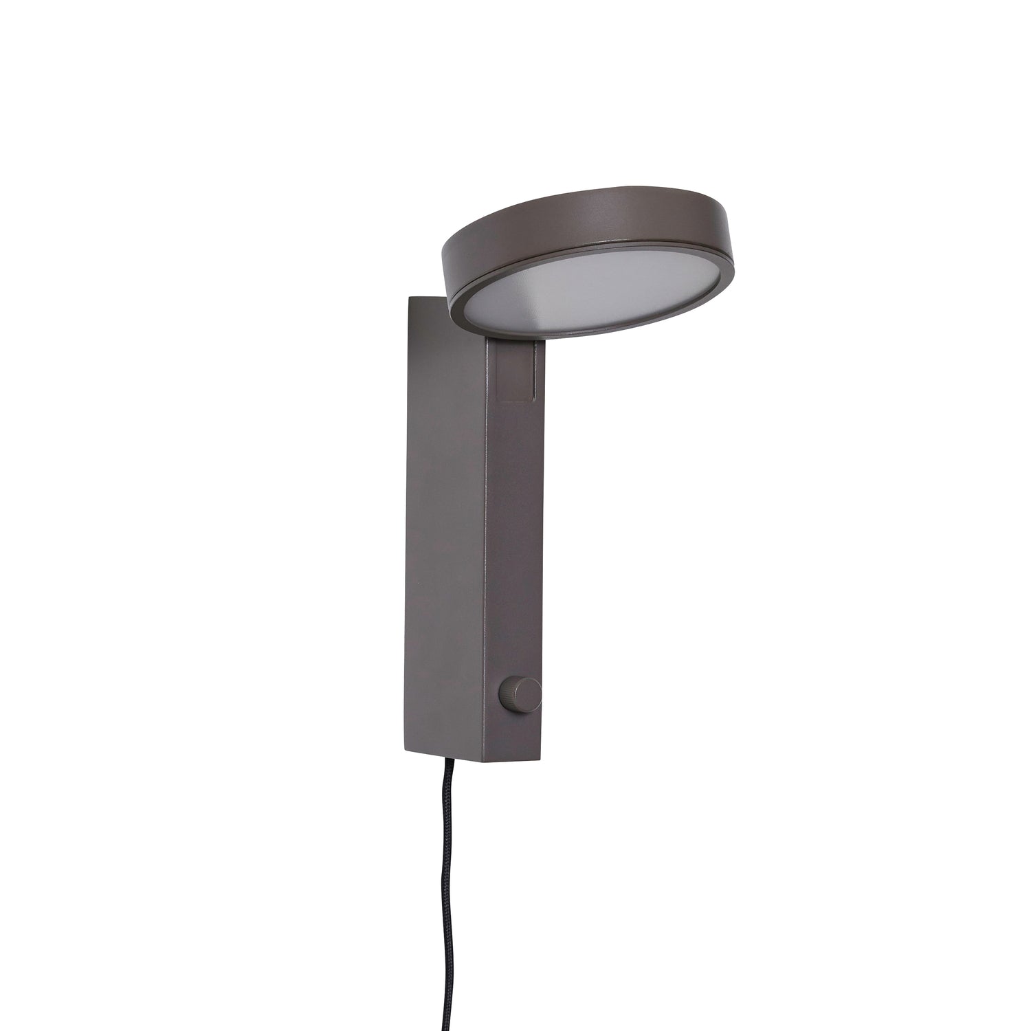 Hübsch wandlamp Crea - ijzer/polycarbonaat - 20x12xh20cm, integreret