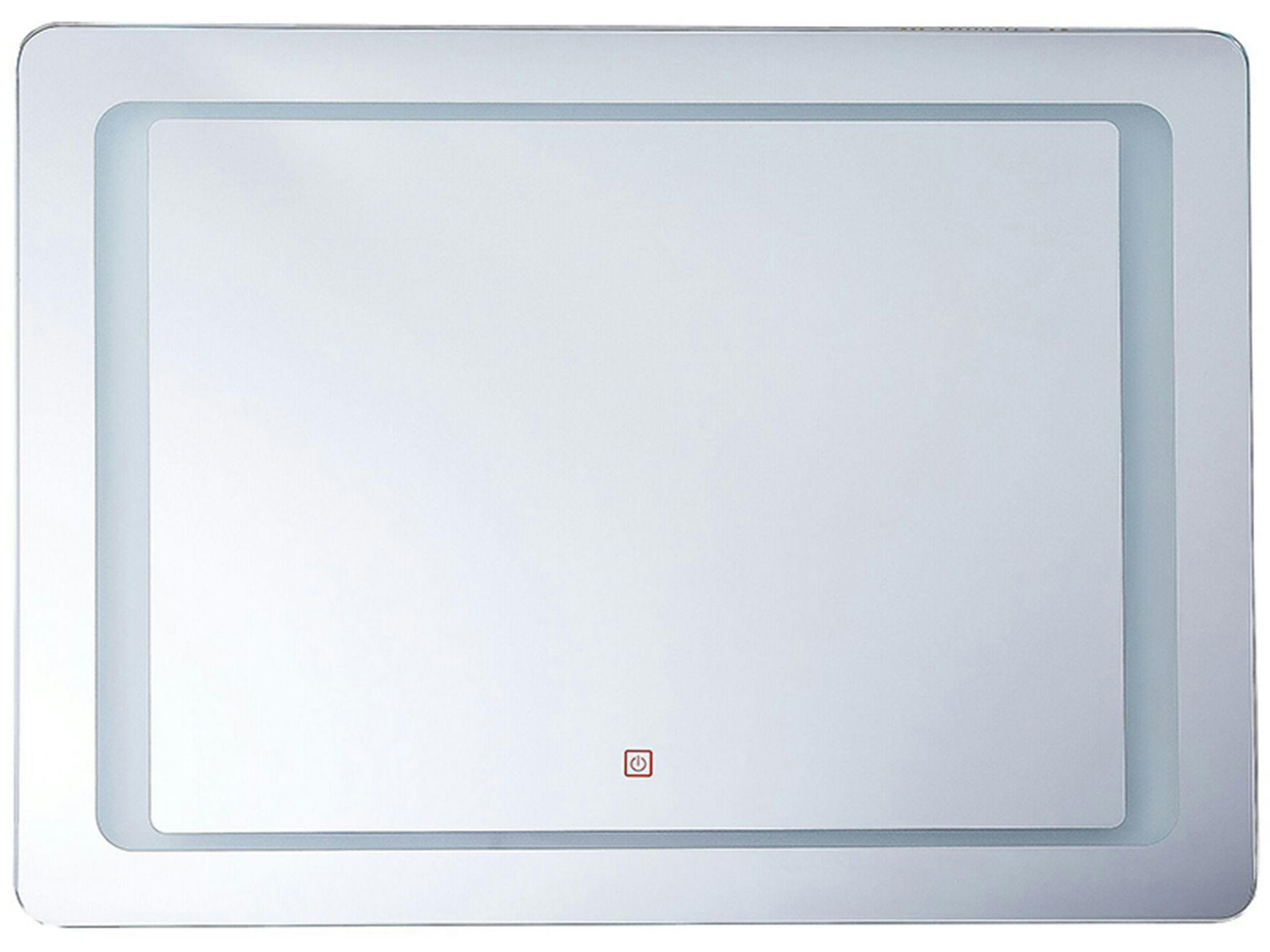 WASSY - Miroir en verre argenté 60x80