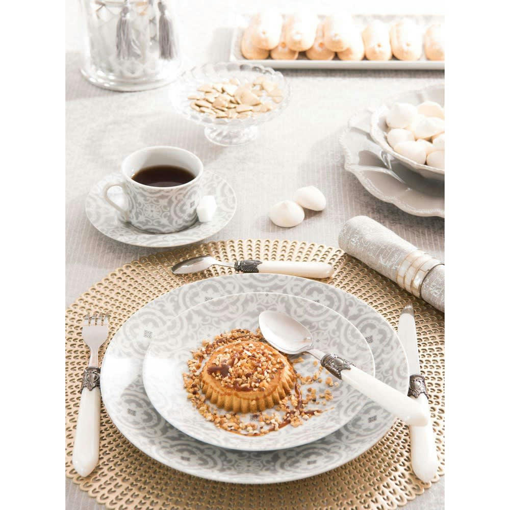 Céleste - Set de table ajouré doré D 41 cm CÉLESTE