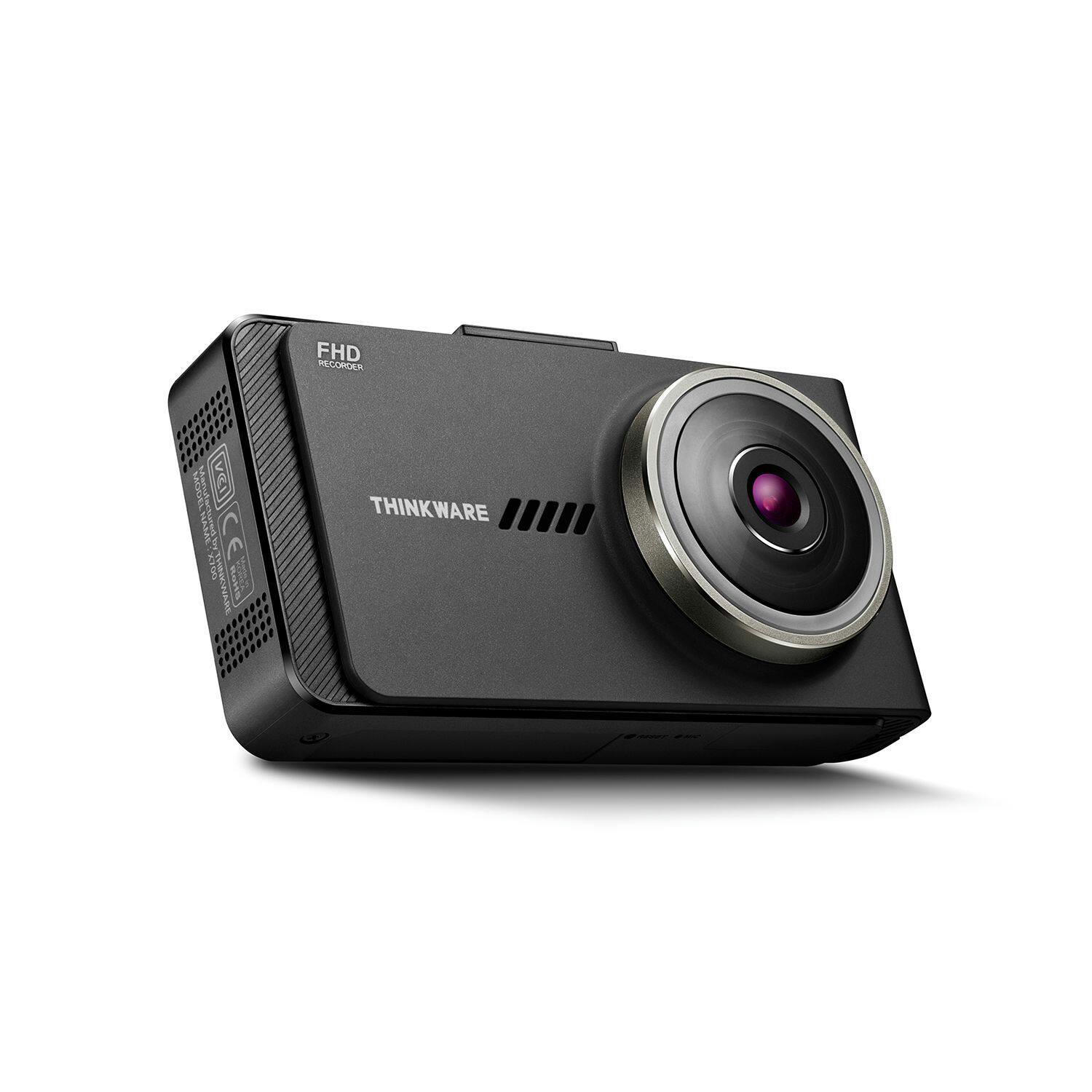 THINKWARE X700 1080P Dual Dash Cam Bundle with LCD Touchscreen and Hardwiring Cable