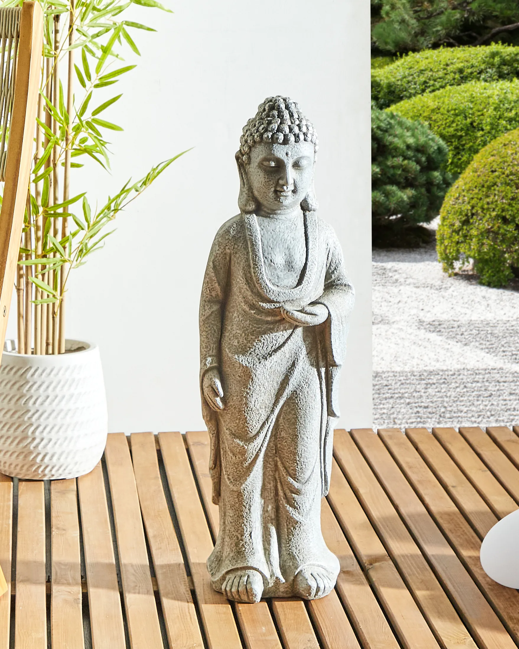 Garden Statue THOIRY Grey