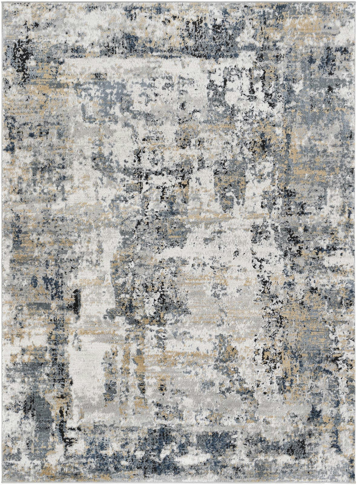 IGA - Tapis Abstrait Moderne Multicolore/Gris 160x220