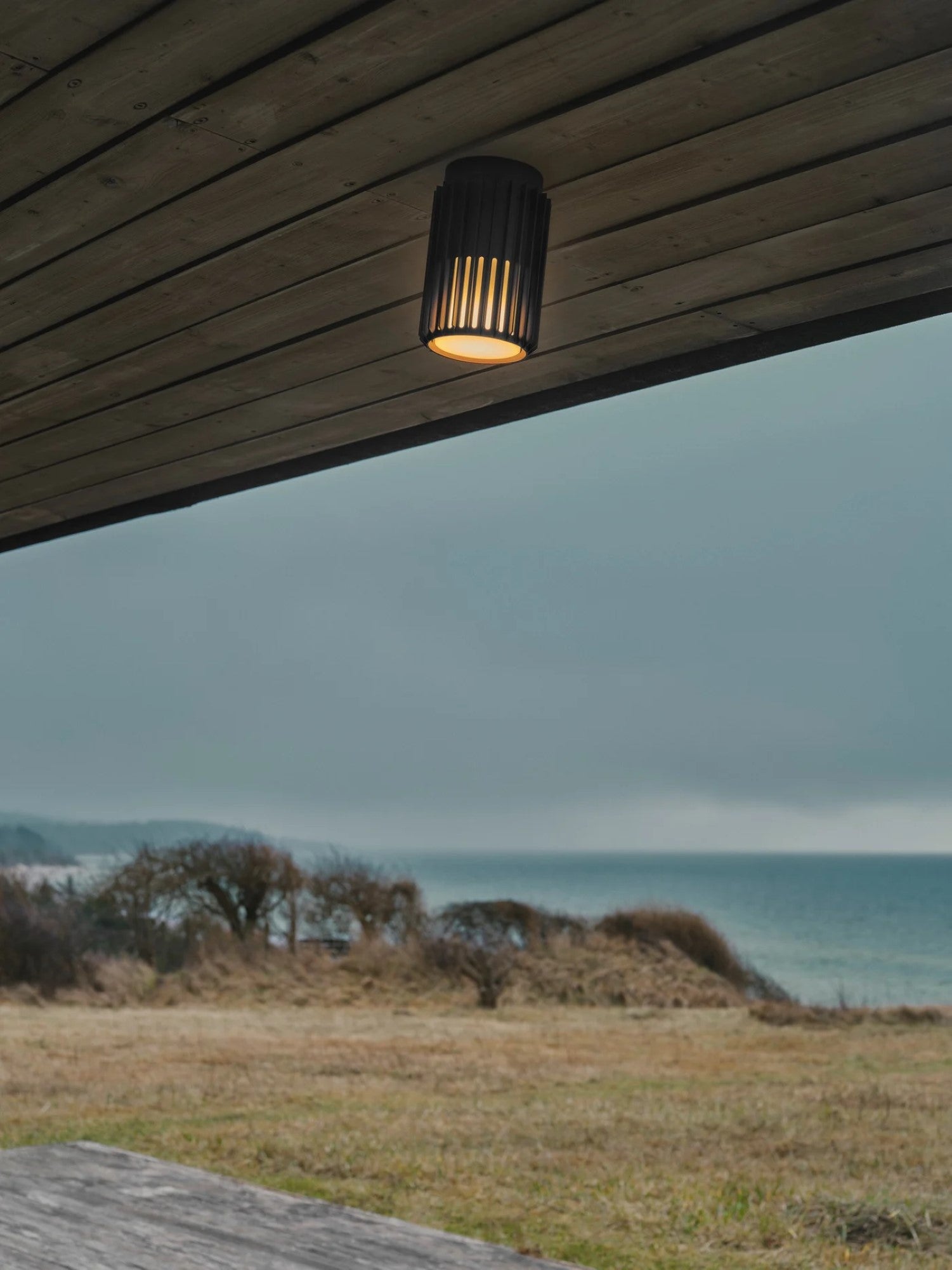 Nordlux Buitenlamp Aludra seaside plafond zwart