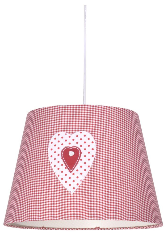 Lampa wisząca biało-różowa SWEET 1xE27x60W wym: 95x35x35 cm Candellux