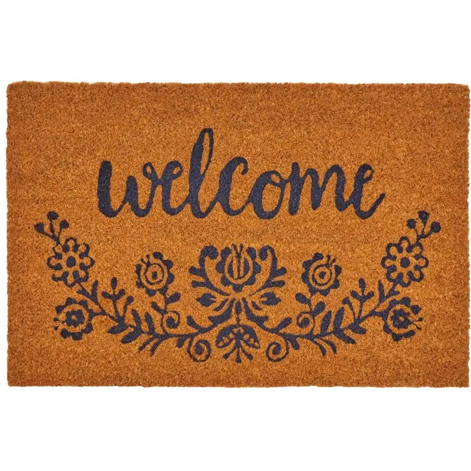 - Paillasson coco welcome 60x40x1.5cm