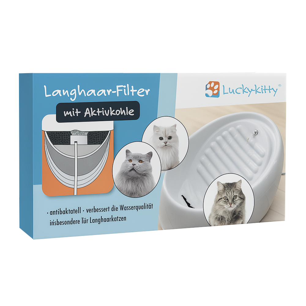 Lucky Kitty Ceramic Drinking Fountain