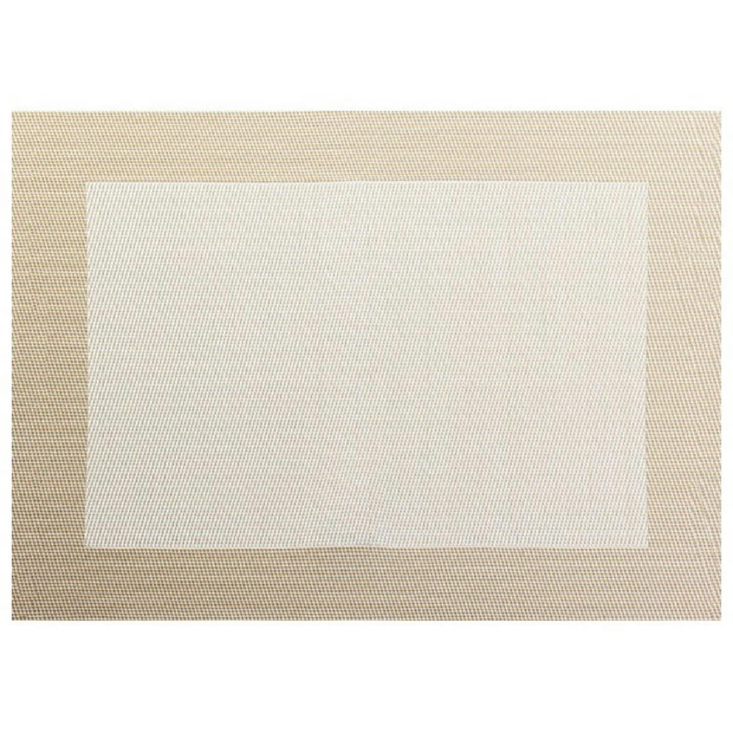 PVC - Set de table pvc beige 46x33cm