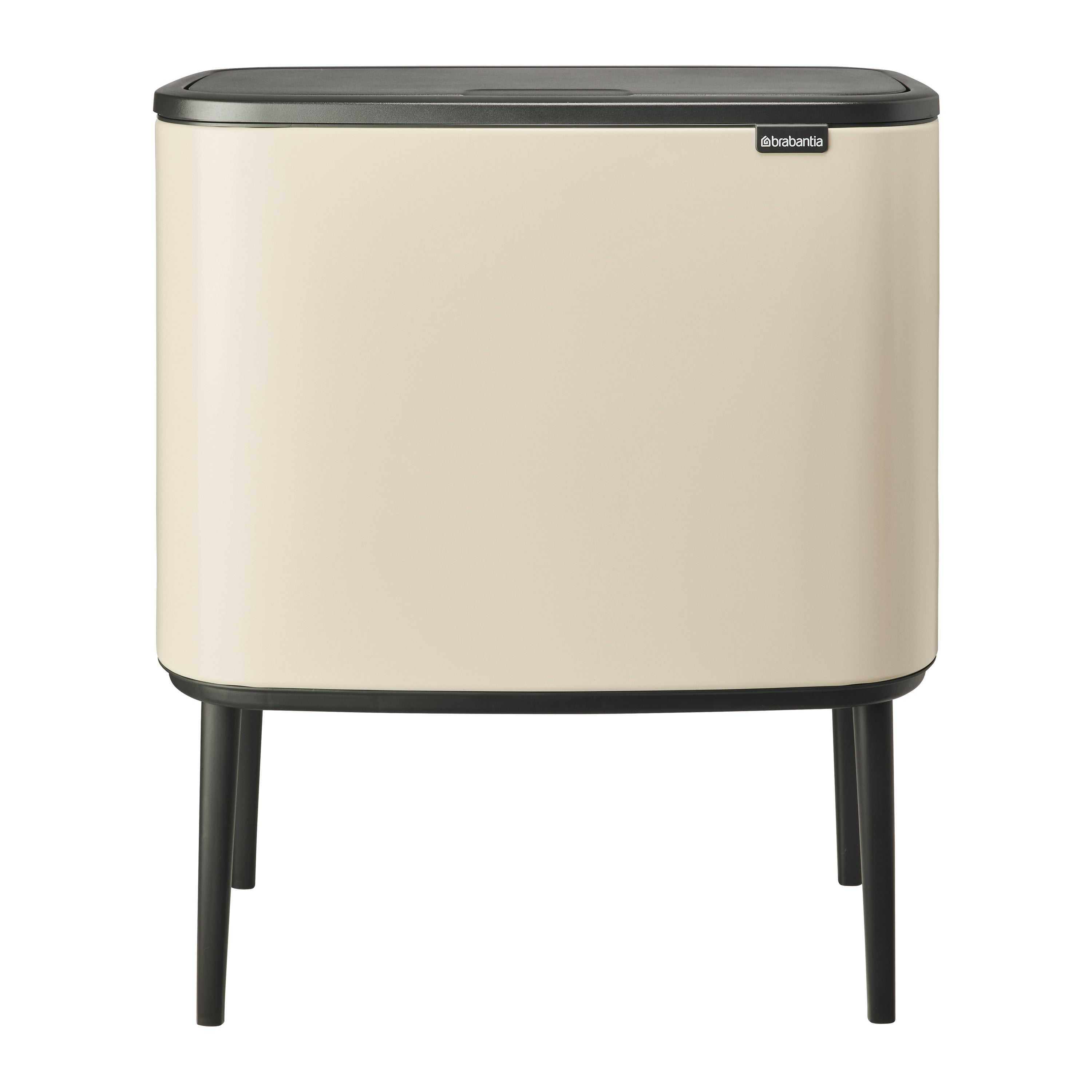 Brabantia Bo Touch Bin Afvalemmer 3 x 11 L - Soft Beige